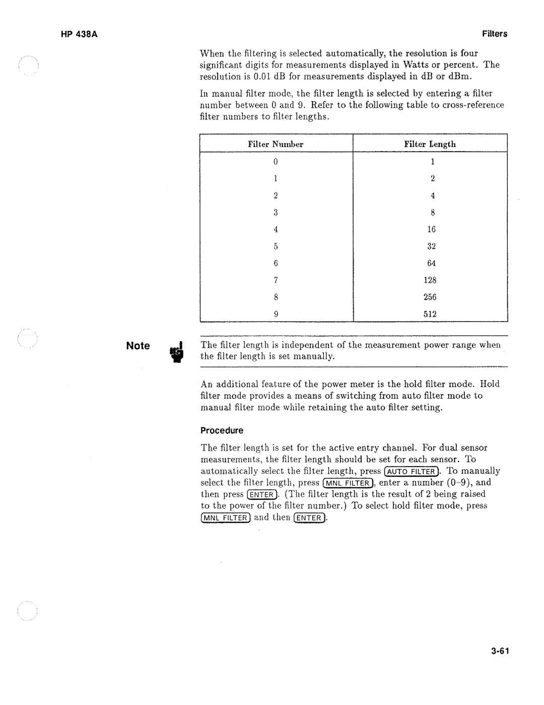 HP Saw 438A manual 