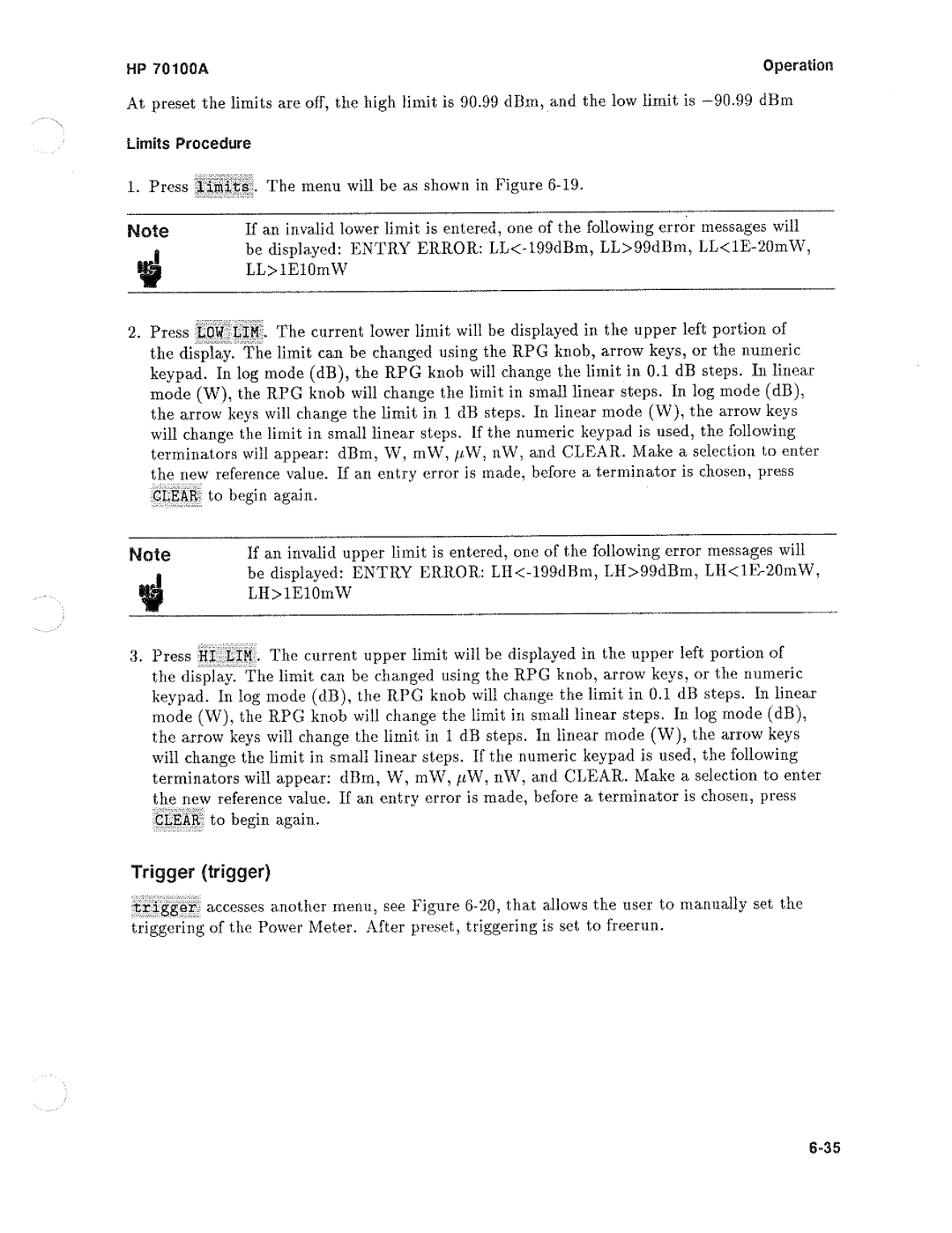 HP Saw 70100A manual 