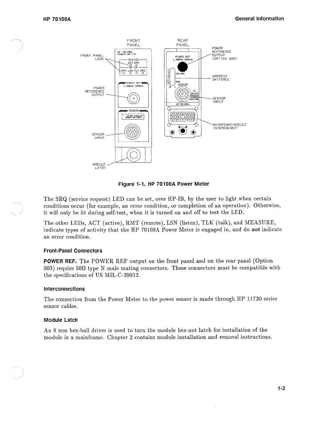 HP Saw 70100A manual 