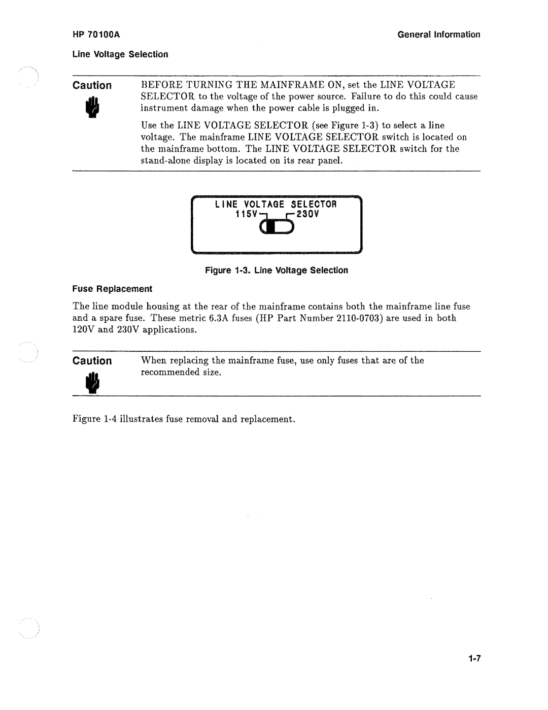 HP Saw 70100A manual 