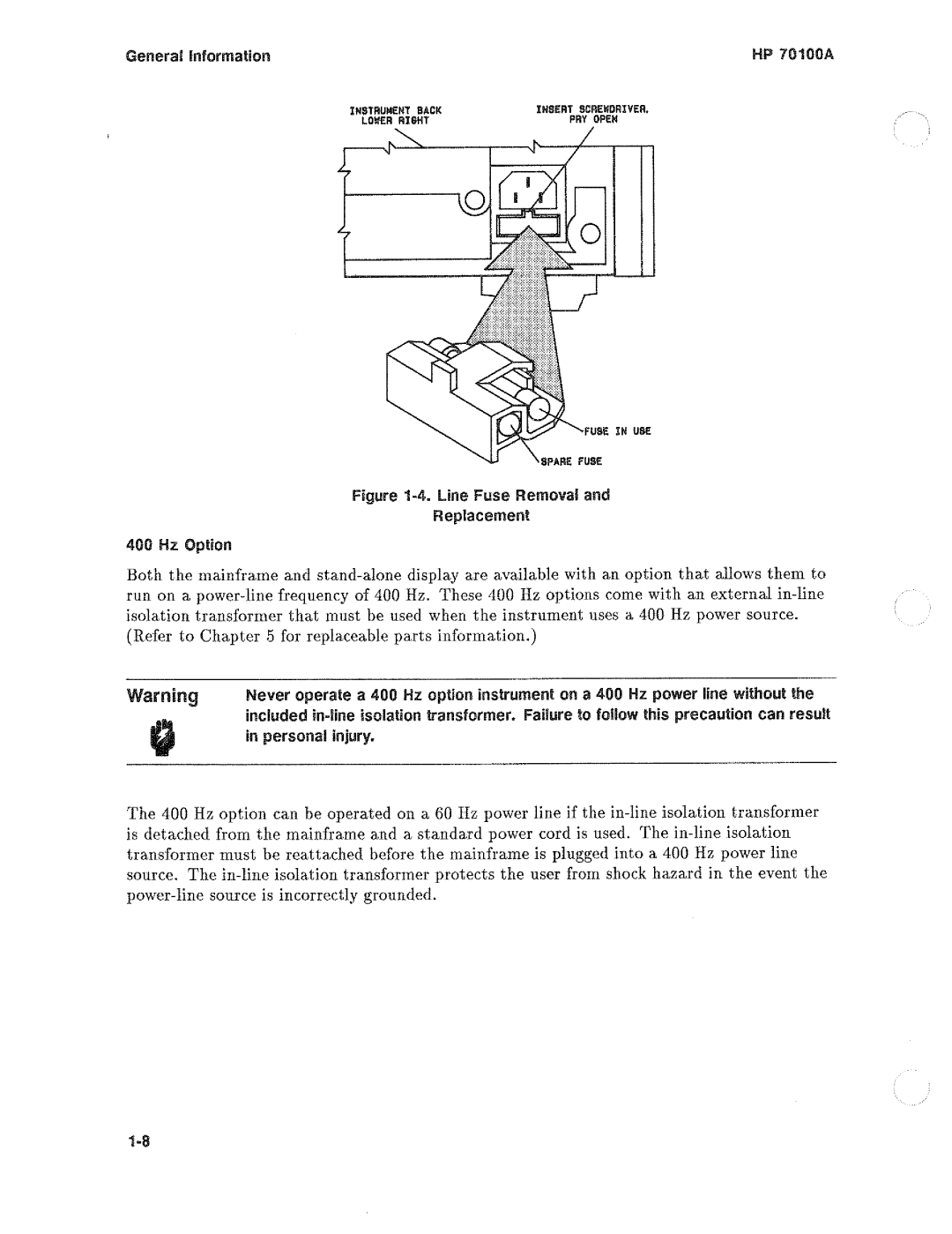 HP Saw 70100A manual 