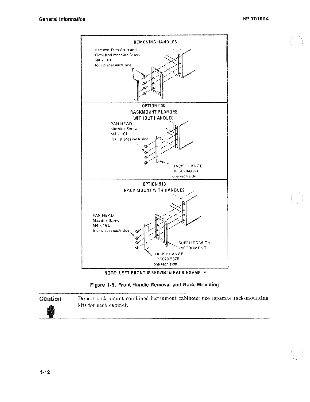 HP Saw 70100A manual 