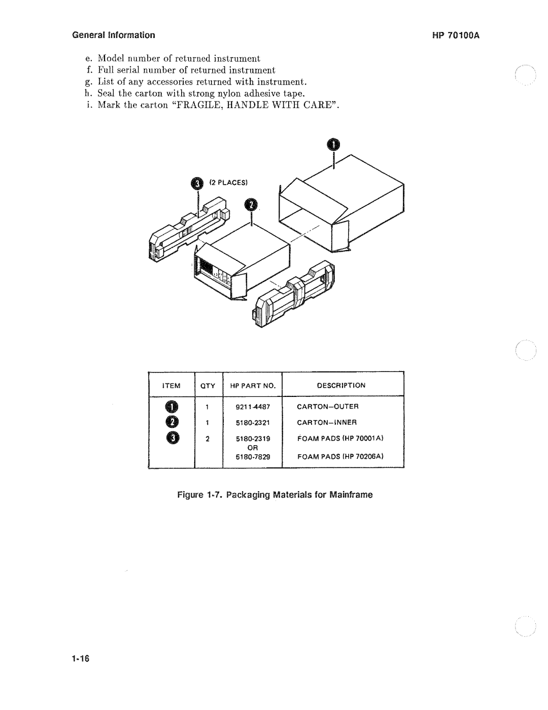 HP Saw 70100A manual 