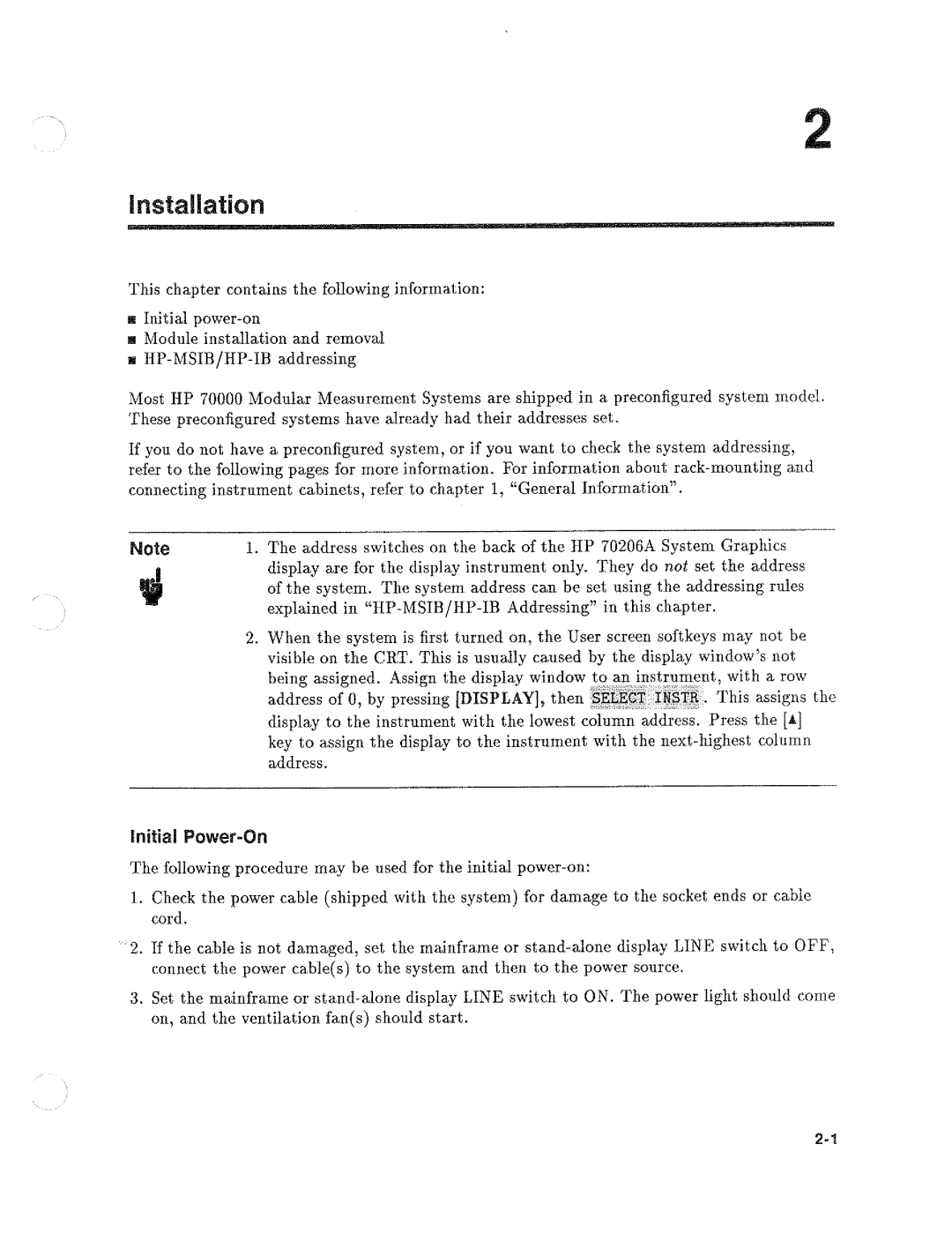 HP Saw 70100A manual 