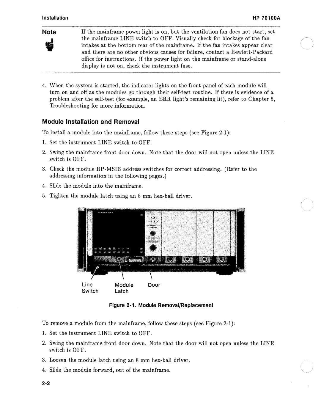 HP Saw 70100A manual 