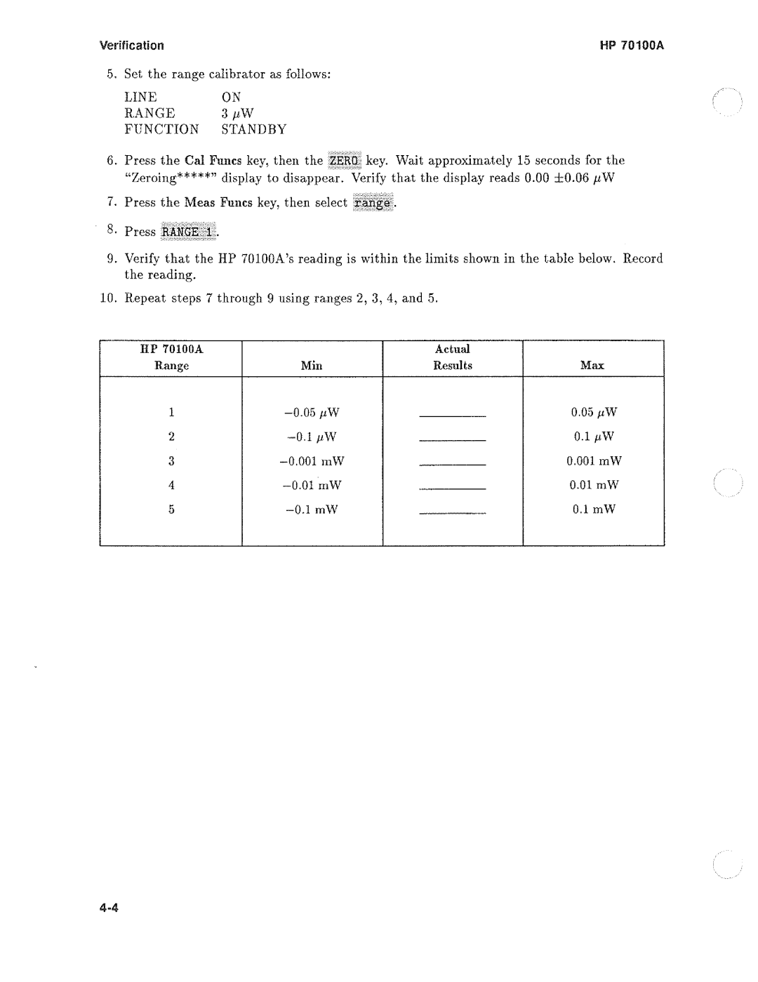 HP Saw 70100A manual 