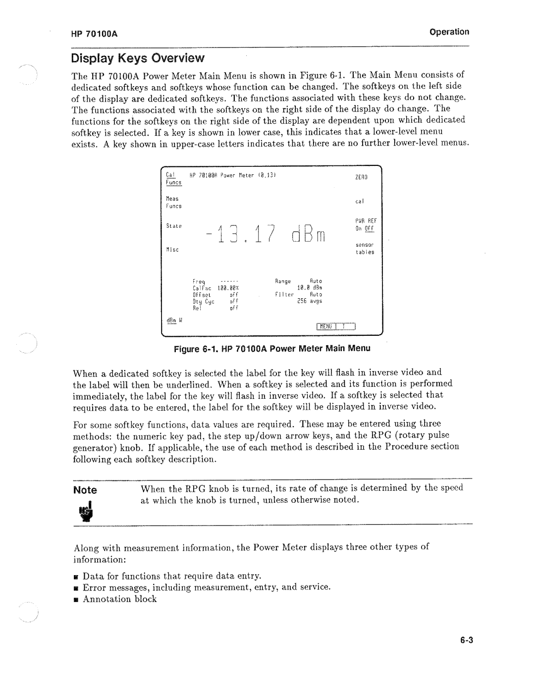 HP Saw 70100A manual 