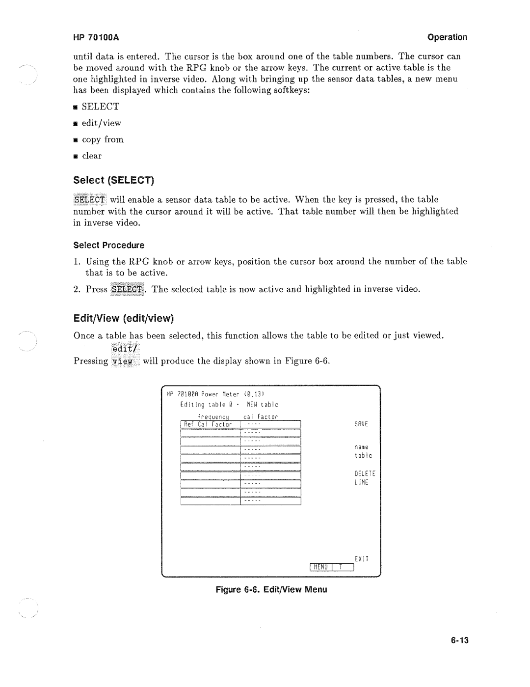 HP Saw 70100A manual 