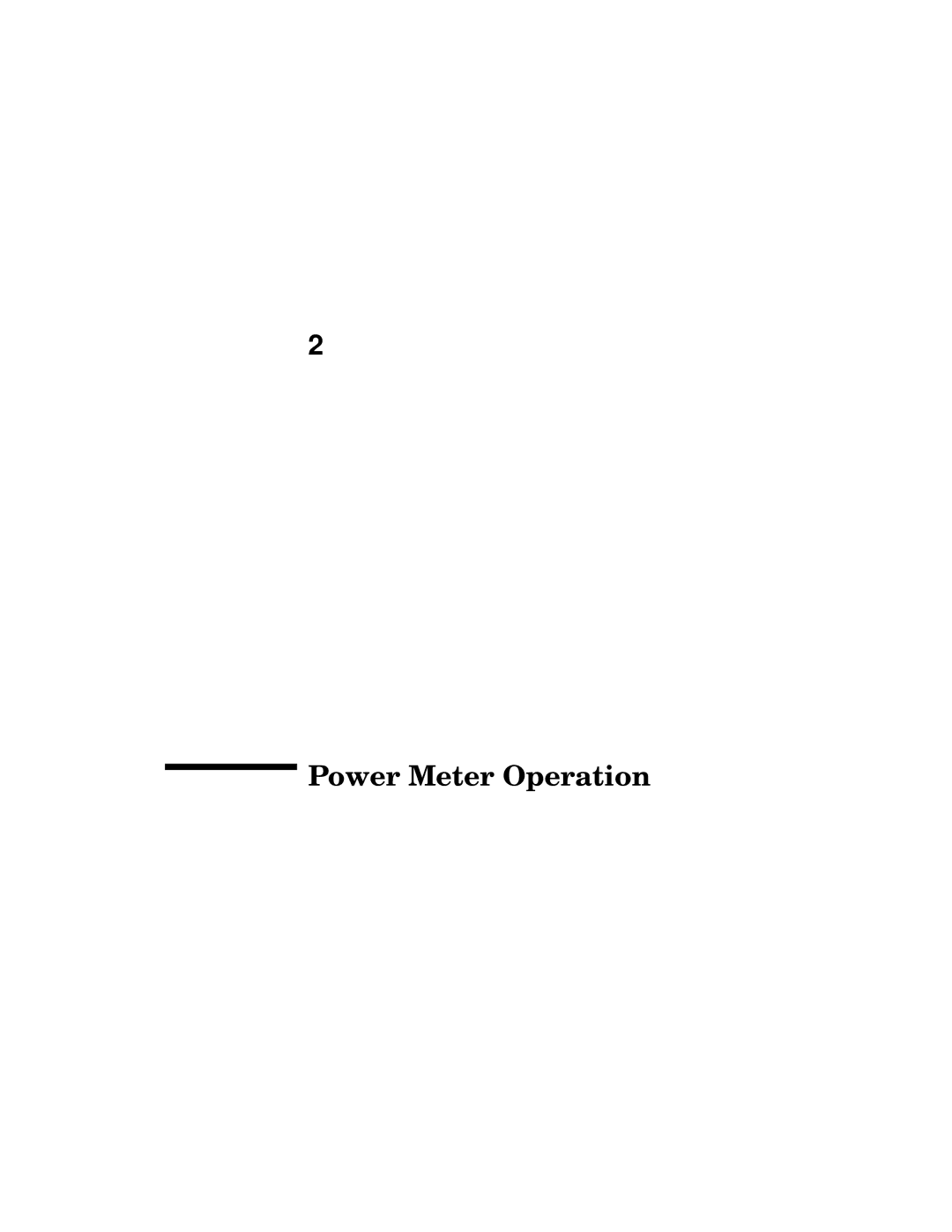 HP Saw E4419B manual Power Meter Operation 