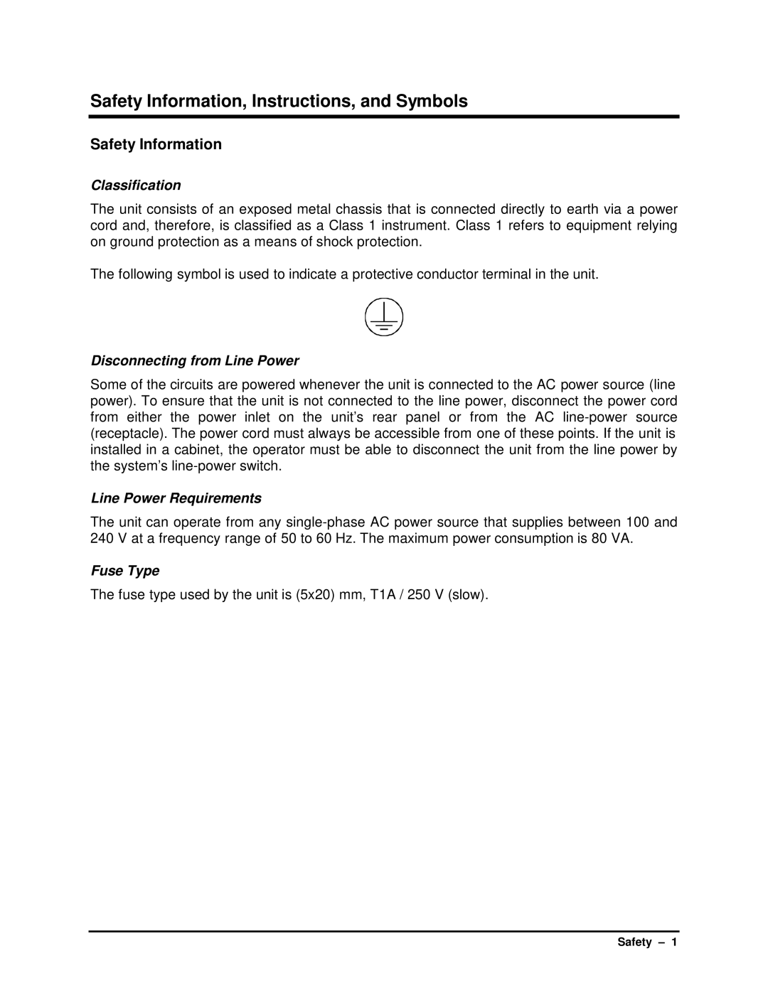 HP SB manual Safety Information, Instructions, and Symbols 