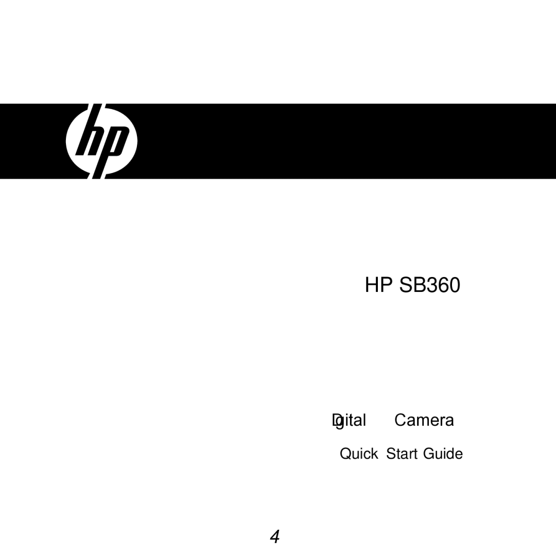 HP manual HP SB360 