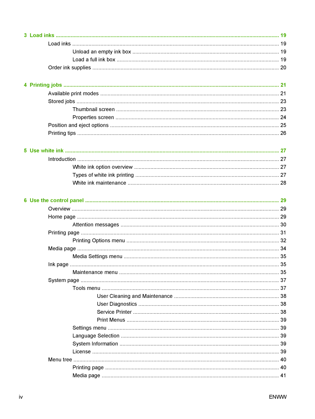 HP Scitex FB700 Industrial manual Load inks 