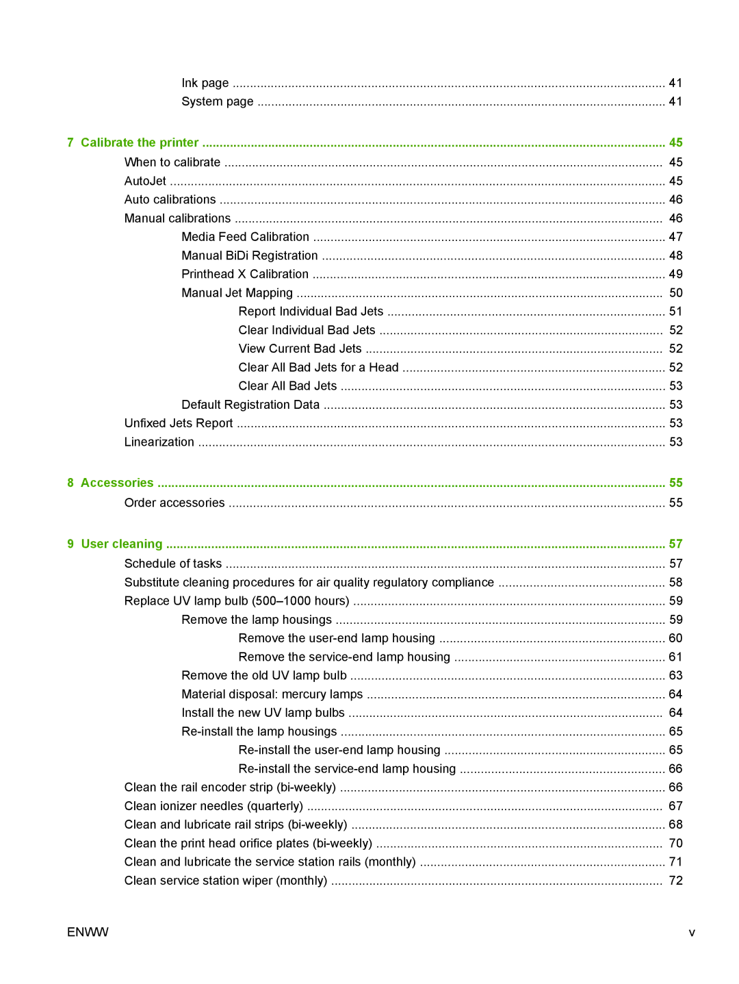 HP Scitex FB700 Industrial manual Order accessories 