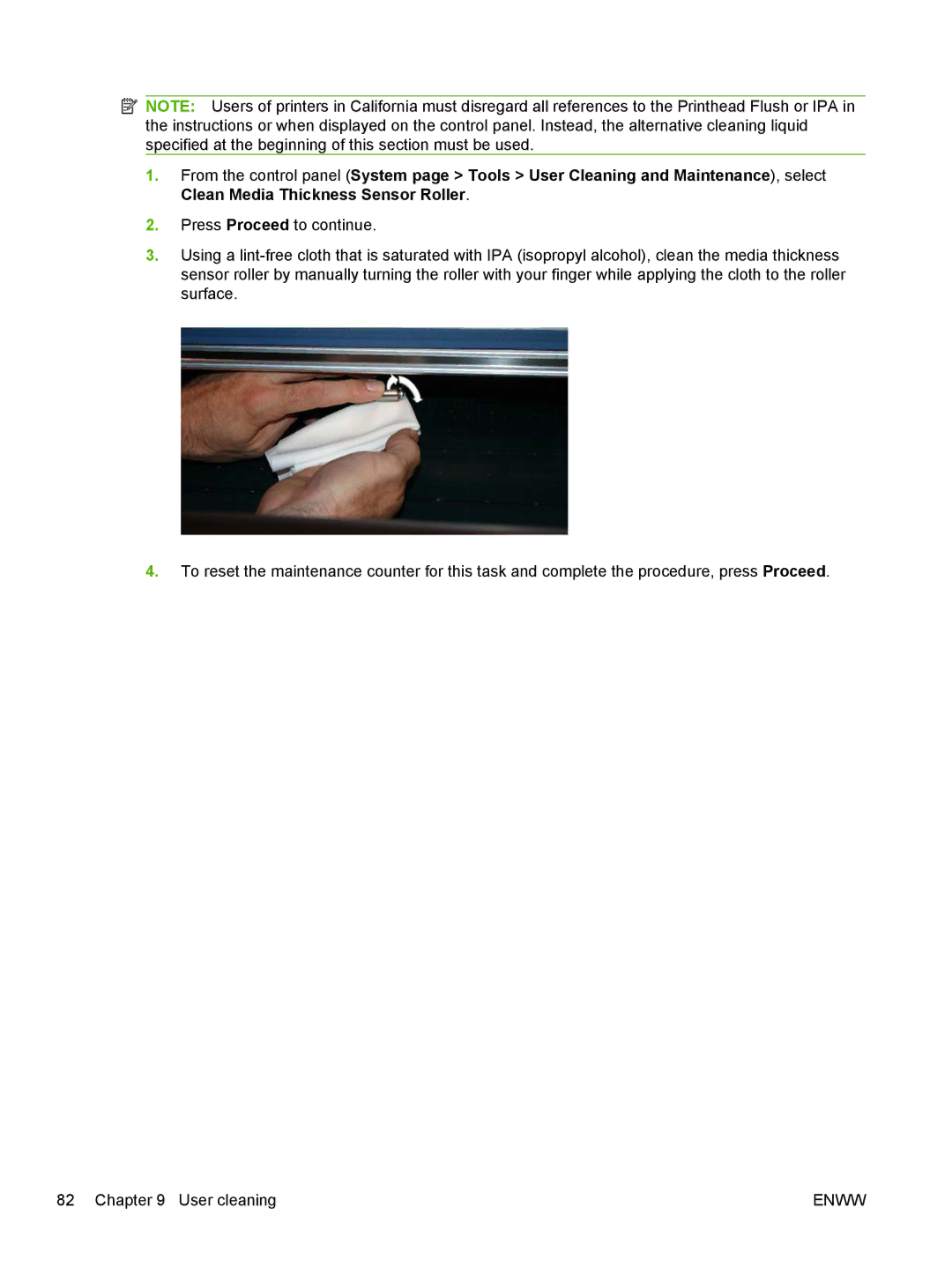 HP Scitex FB700 Industrial manual Enww 