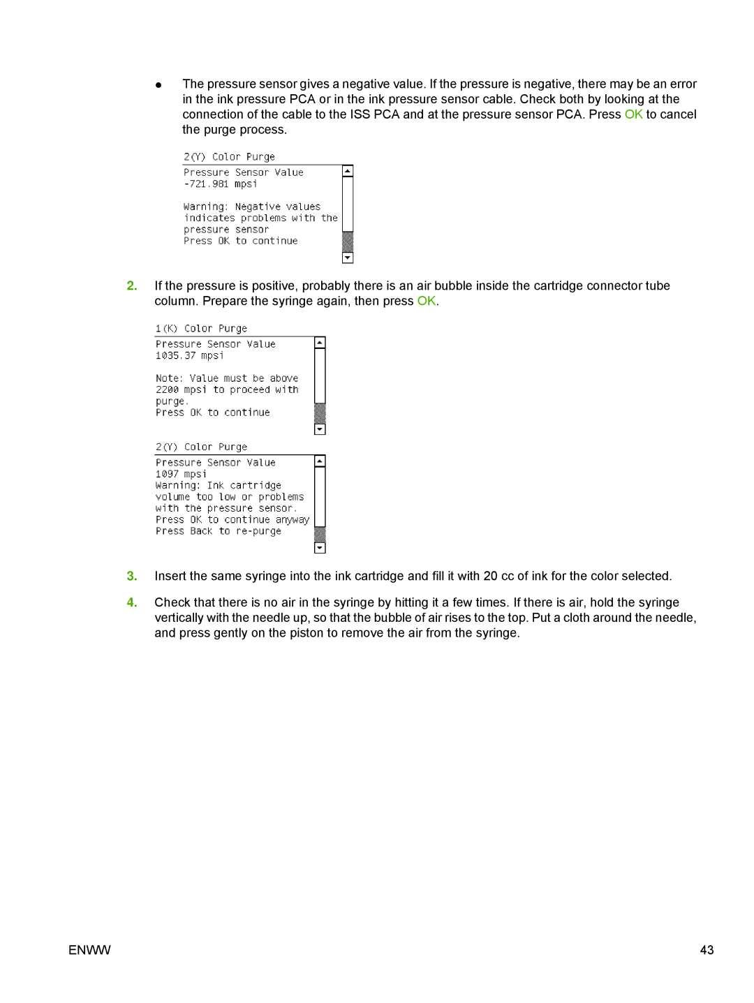 HP Scitex LX800 Industrial manual Enww 