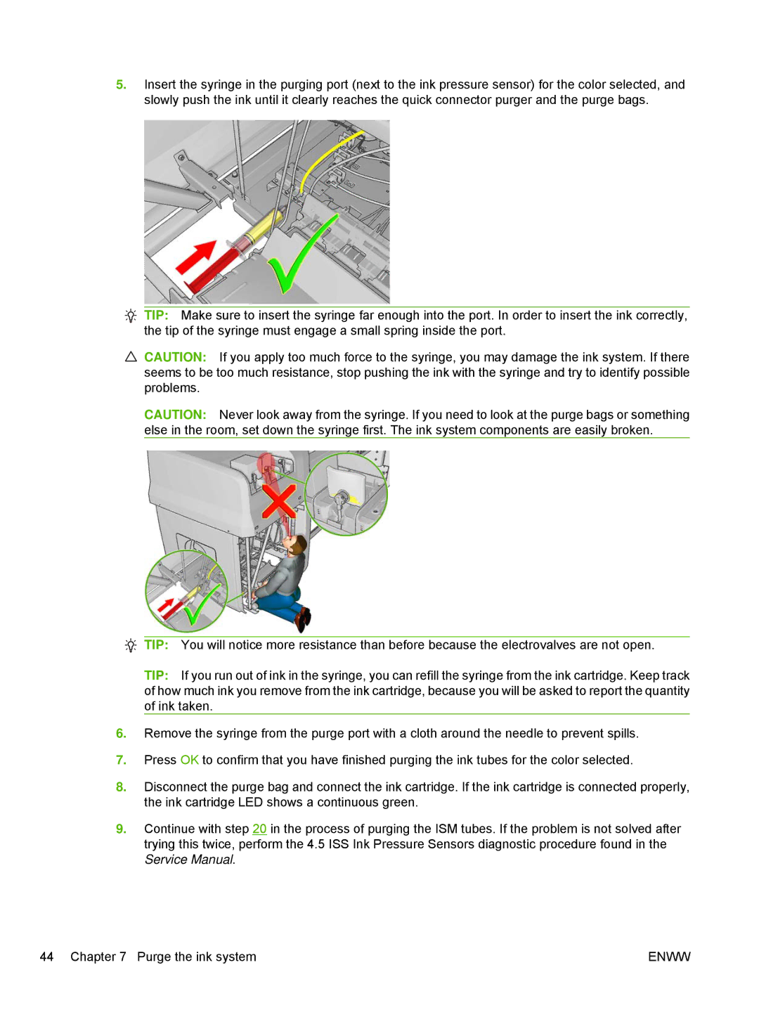 HP Scitex LX800 Industrial manual Enww 