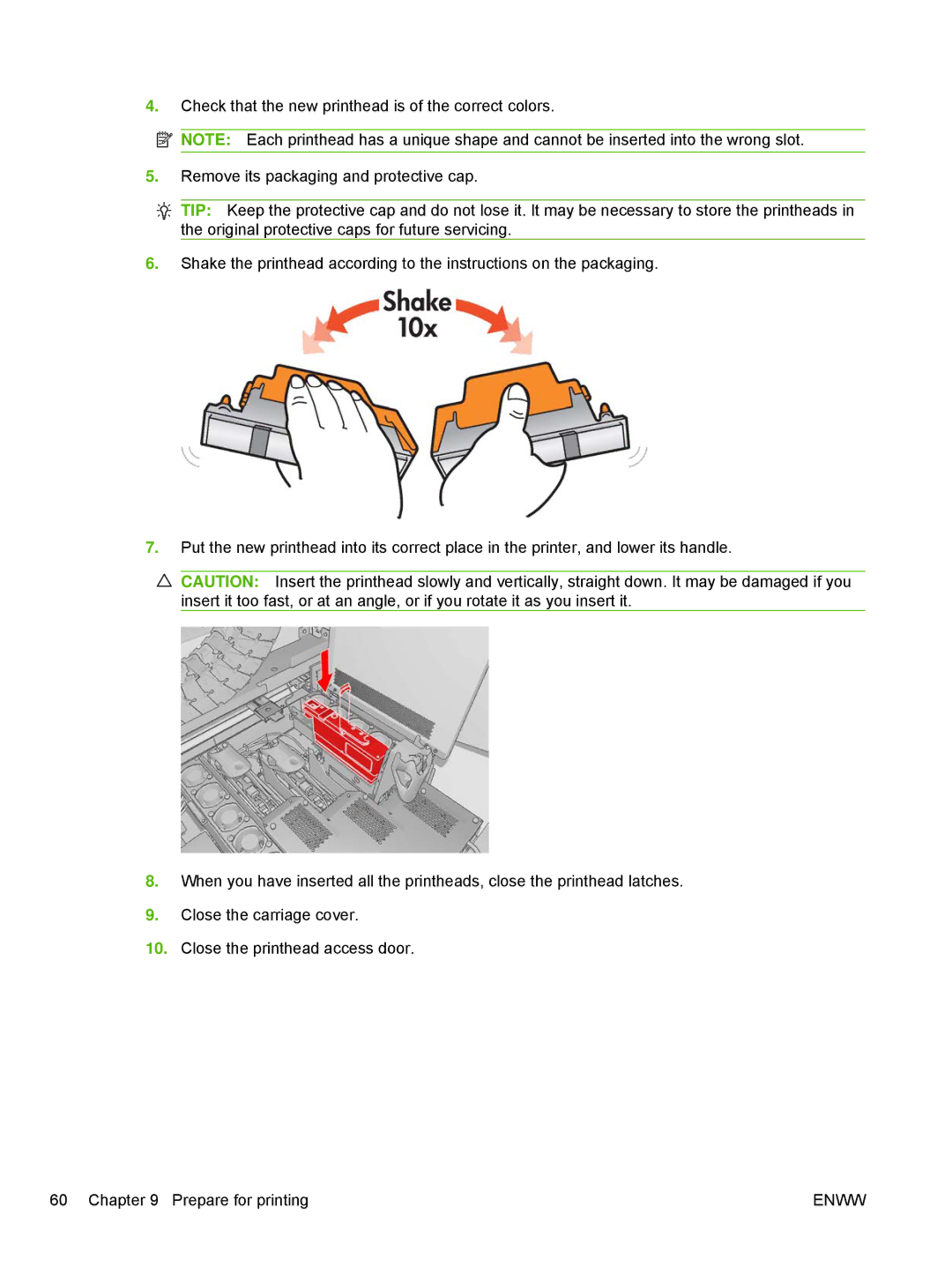 HP Scitex LX800 Industrial manual Enww 