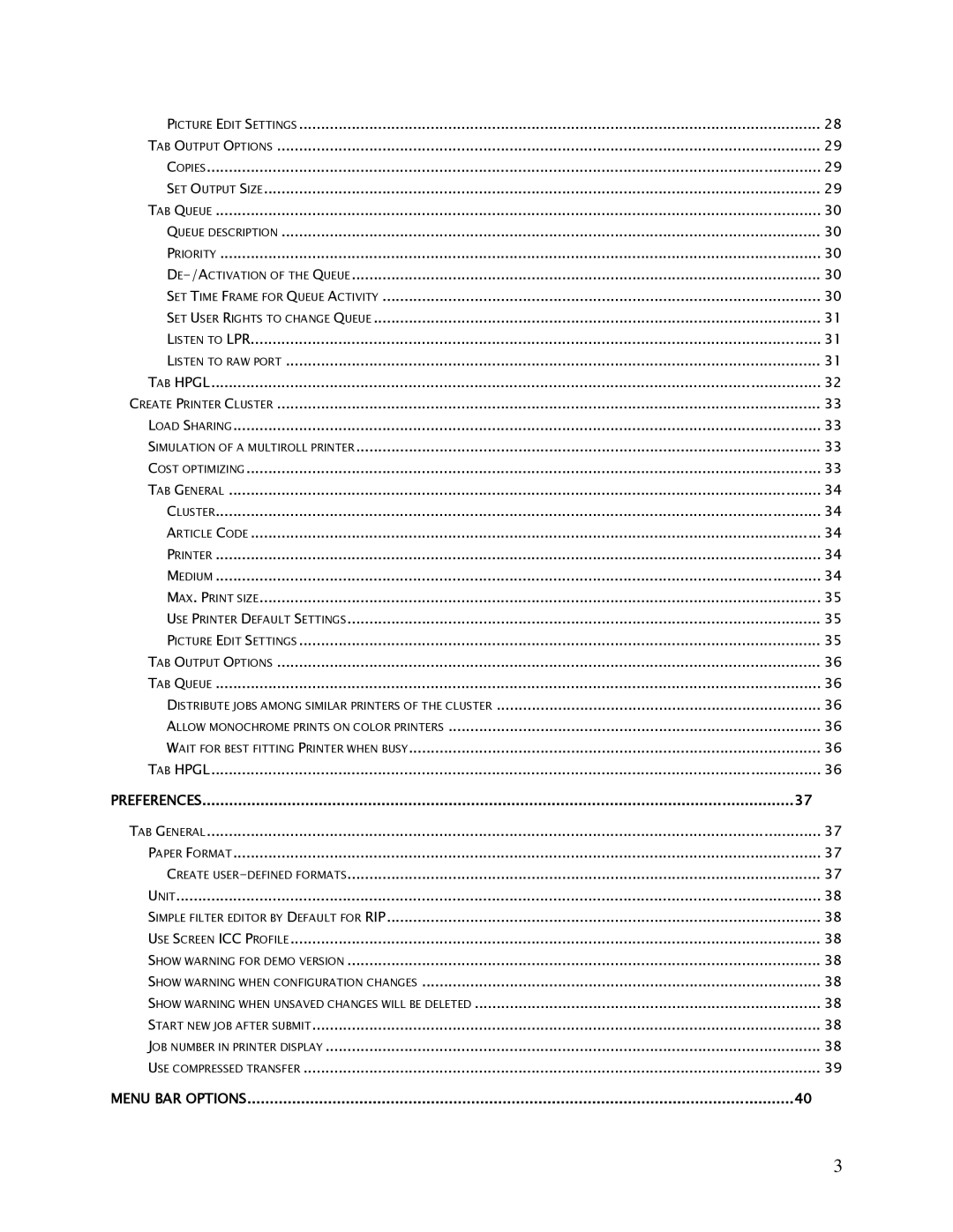 HP SCP Software for s manual Create USER-DEFINED Formats 