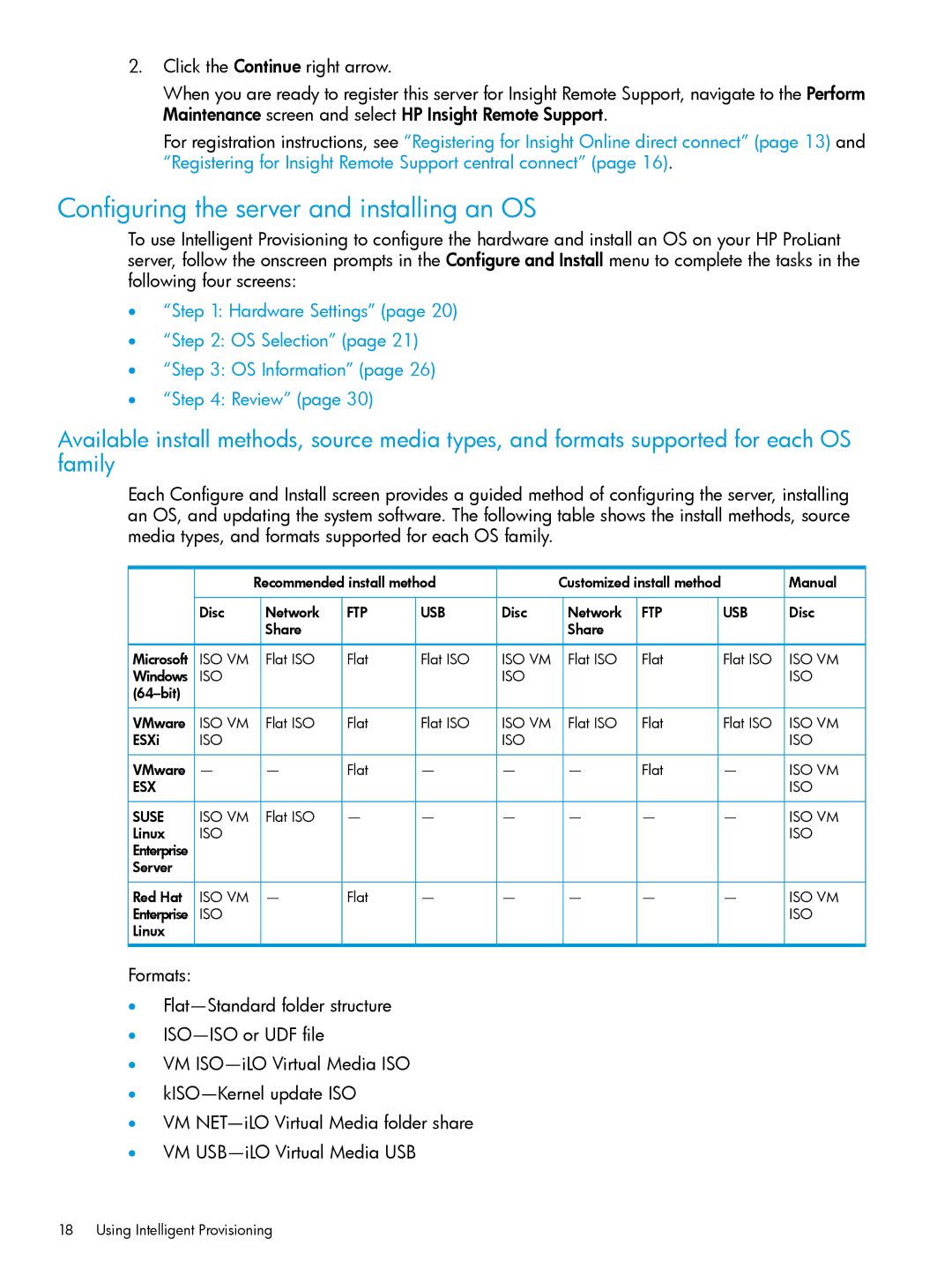 HP Scripting Toolkit for Windows and Linux manual Configuring the server and installing an OS 