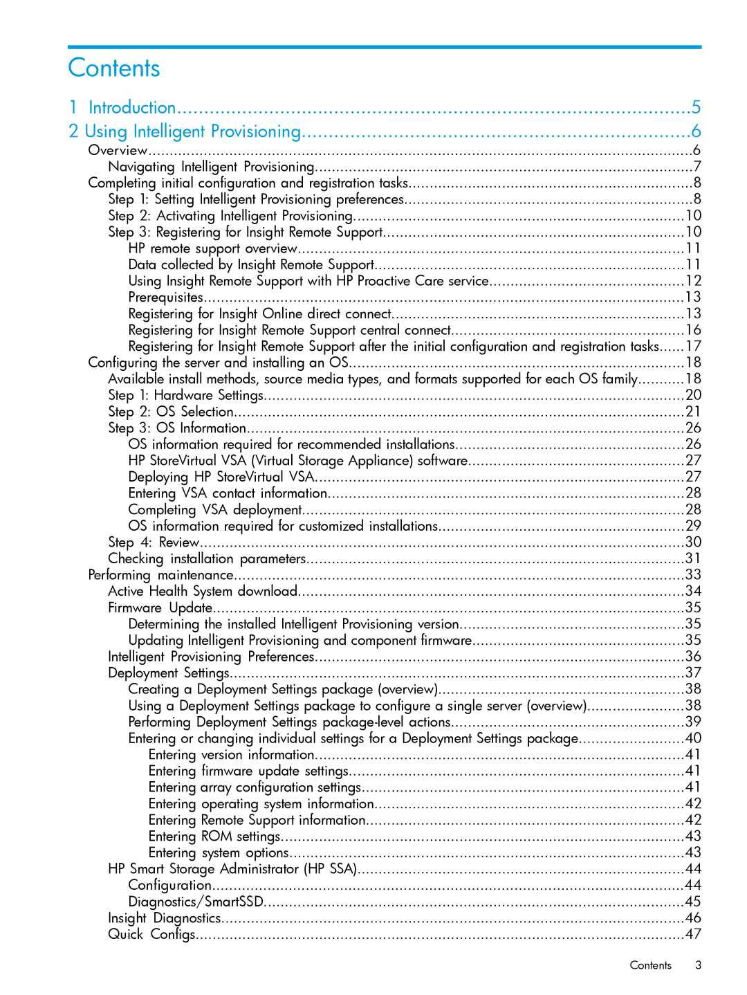 HP Scripting Toolkit for Windows and Linux manual Contents 