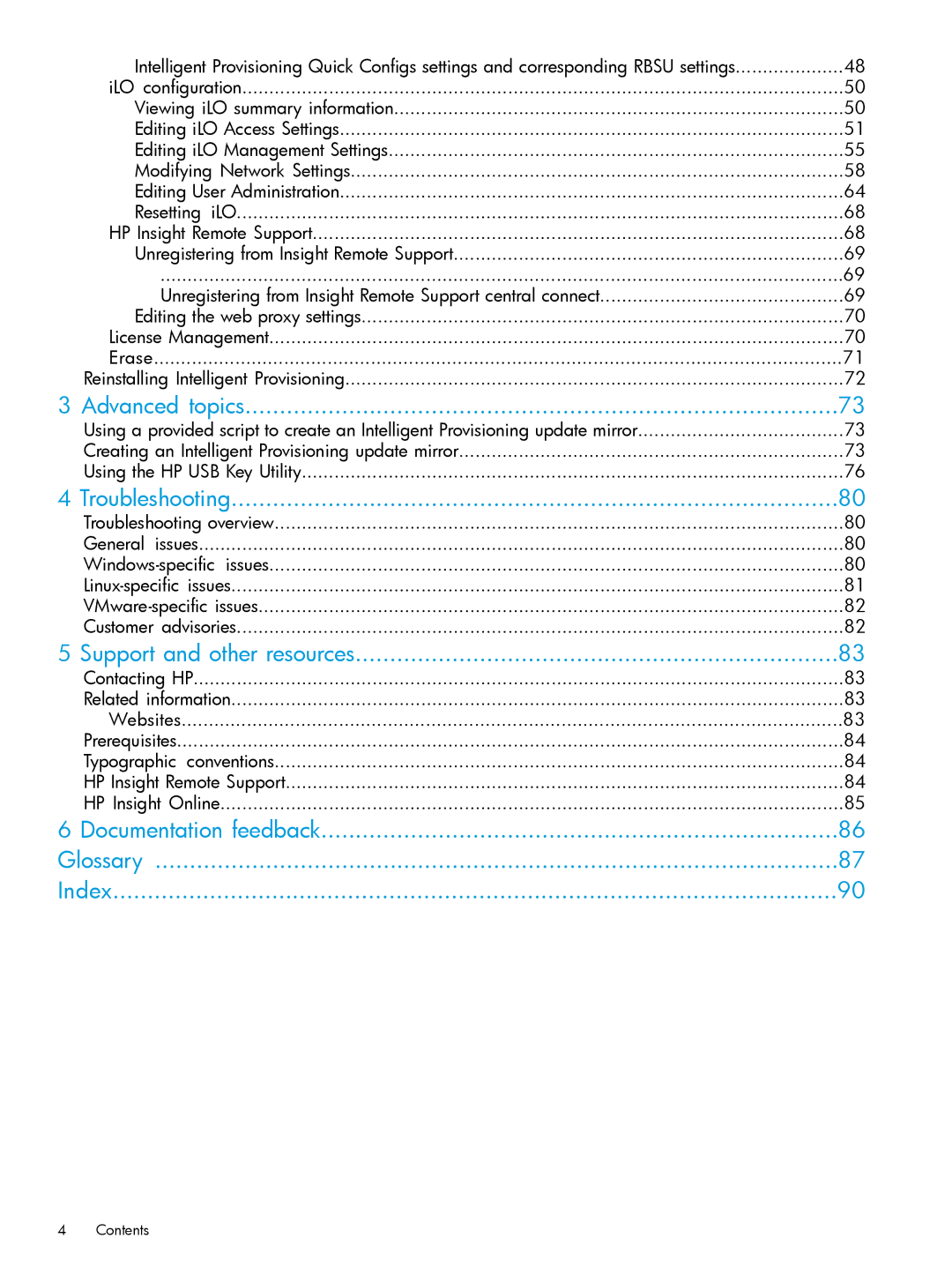 HP Scripting Toolkit for Windows and Linux manual Advanced topics, Troubleshooting, Support and other resources 