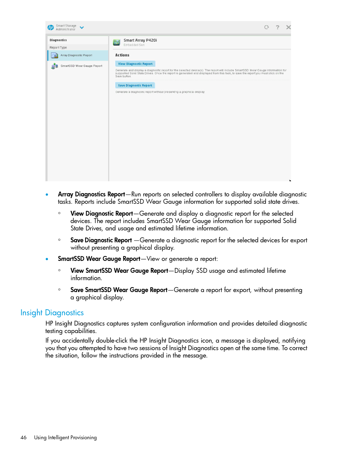 HP Scripting Toolkit for Windows and Linux manual Insight Diagnostics 