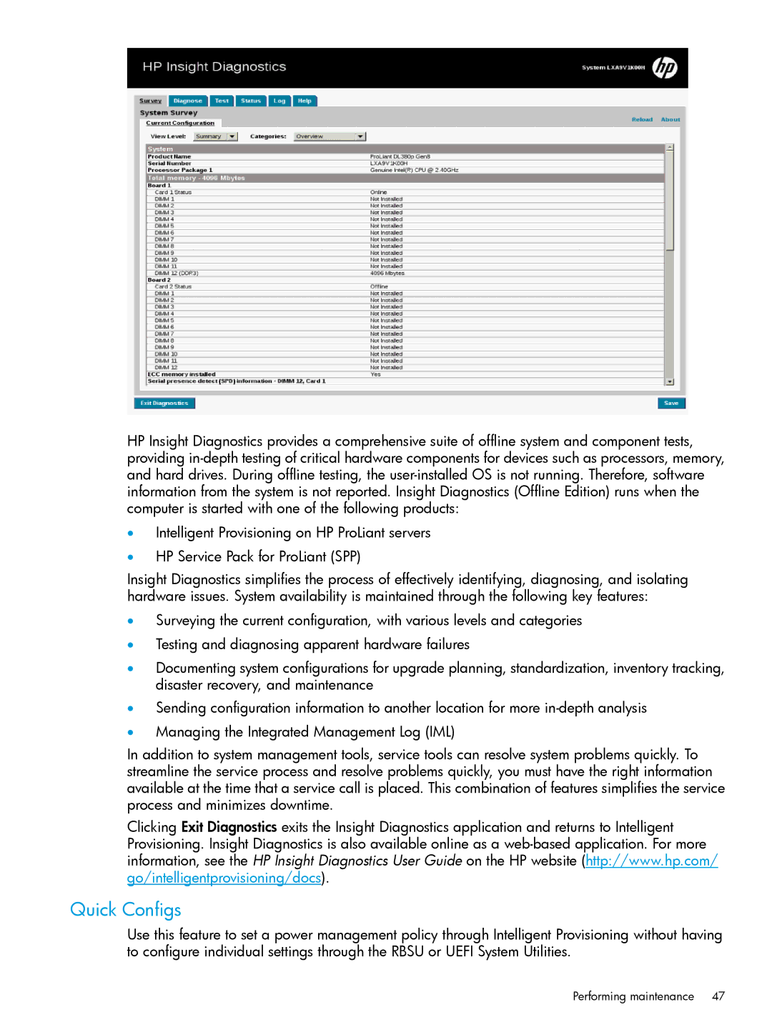 HP Scripting Toolkit for Windows and Linux manual Quick Configs 