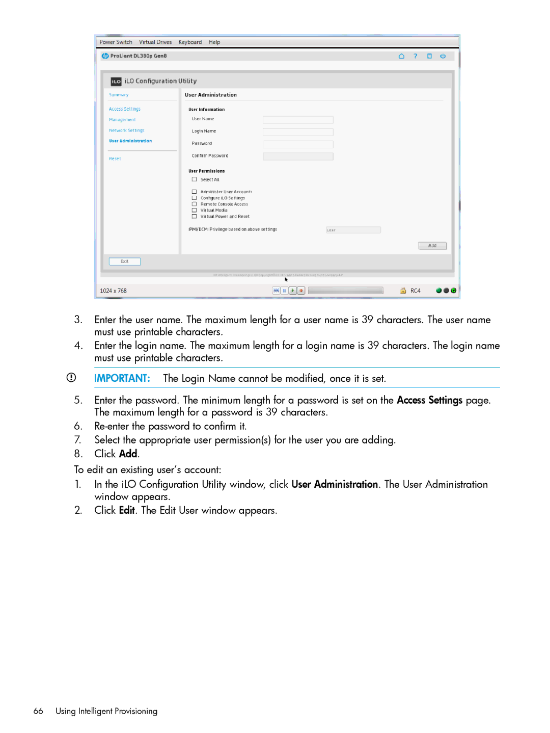 HP Scripting Toolkit for Windows and Linux manual Using Intelligent Provisioning 