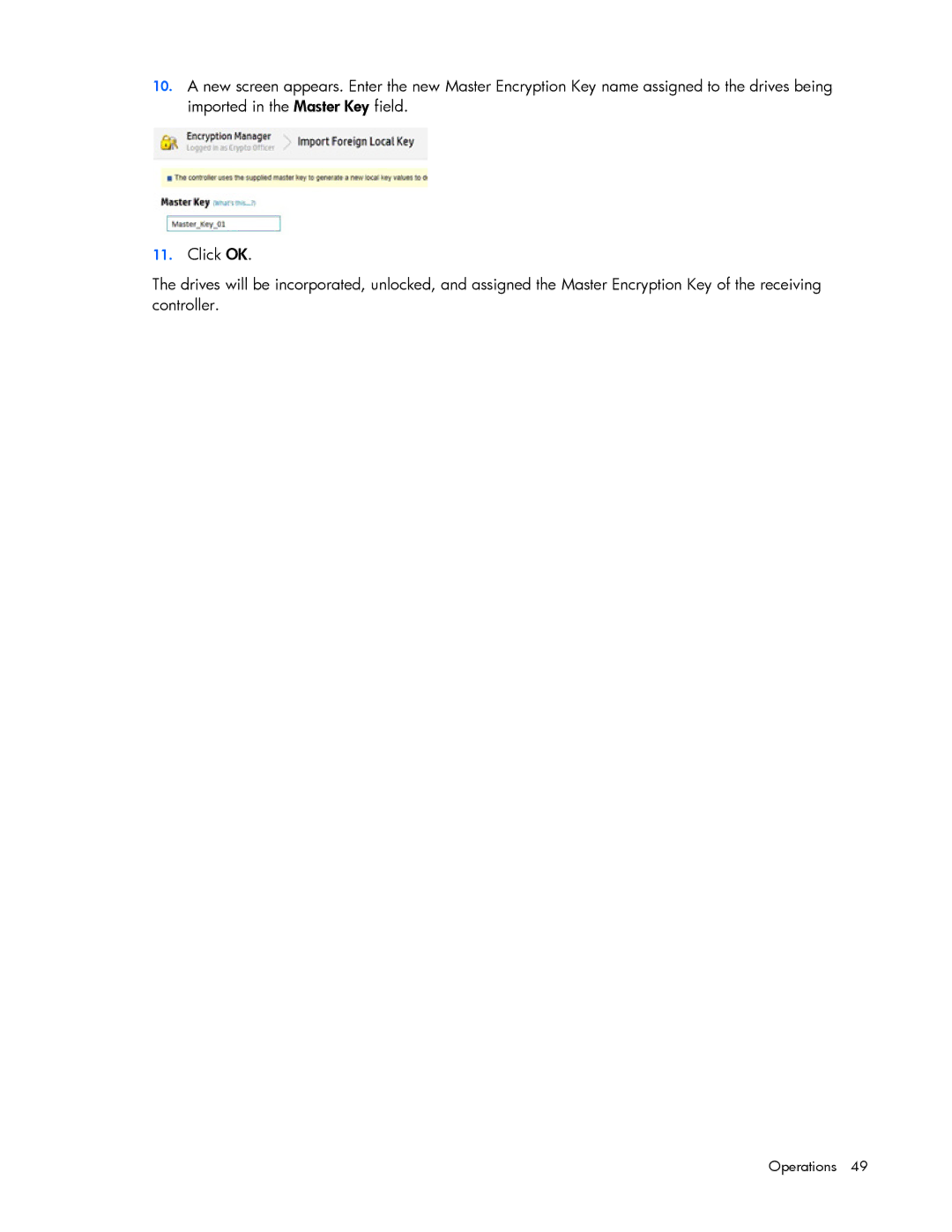 HP Secure Encryption manual Operations 