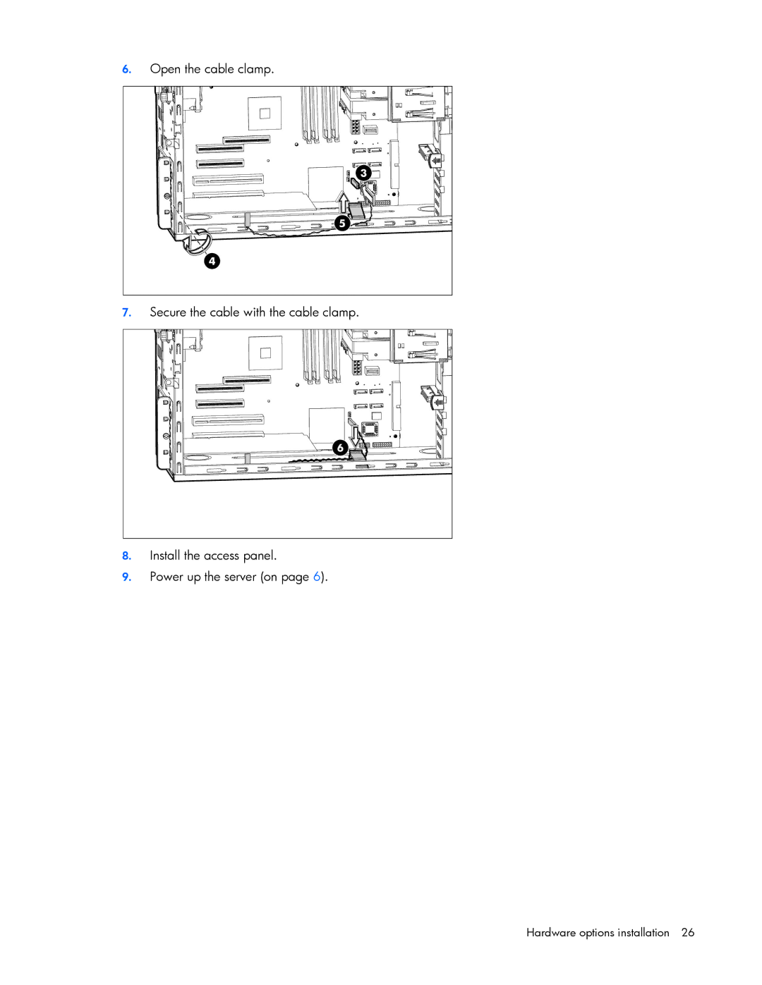 HP Security Camera ML100 manual Hardware options installation 