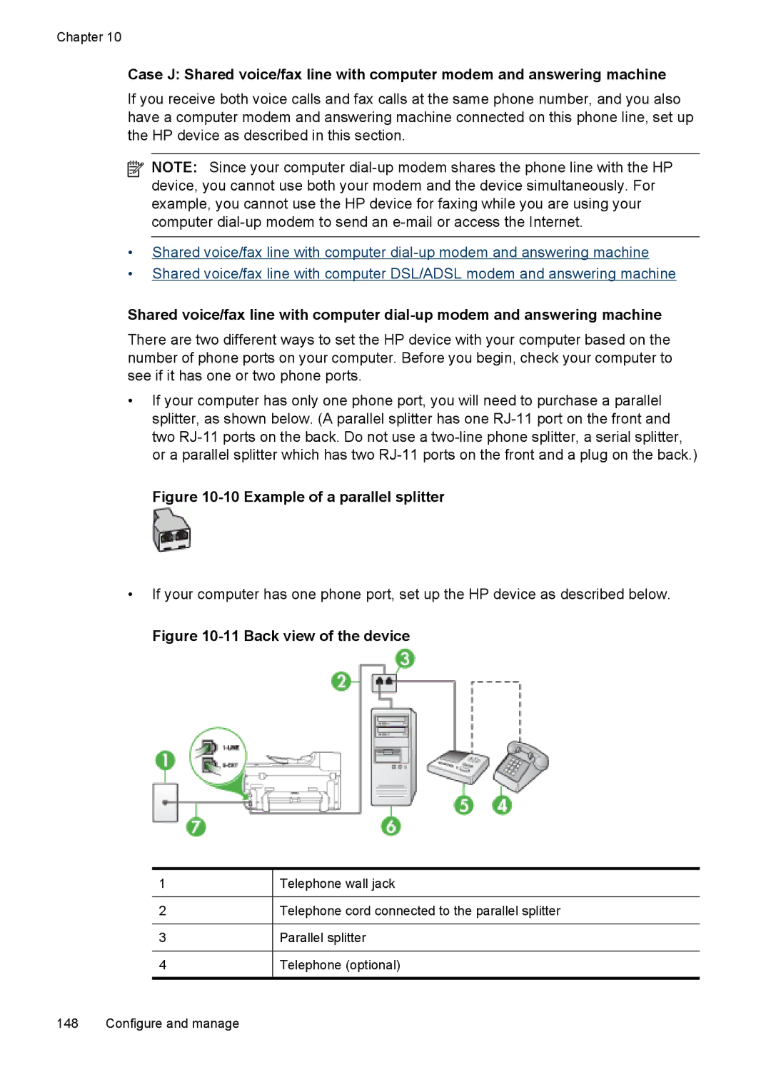 HP Sender Flow 8500 L2719ABGJ, Pro 8500 8500, Pro 8500 CB025A#B1H manual Example of a parallel splitter 