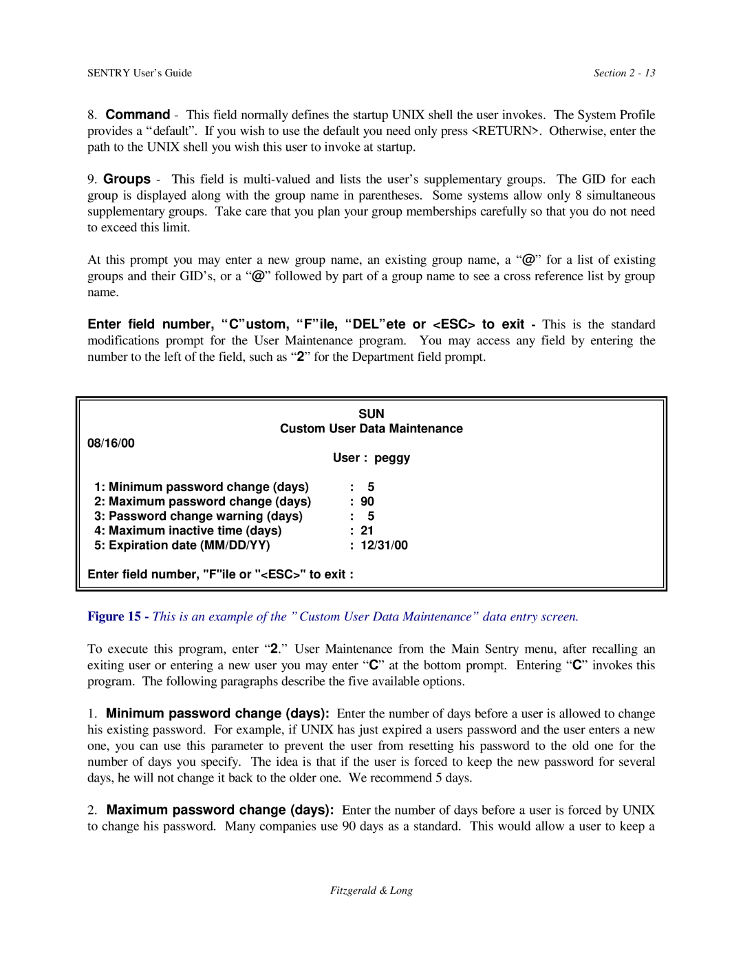 HP Sentry manual Sun 