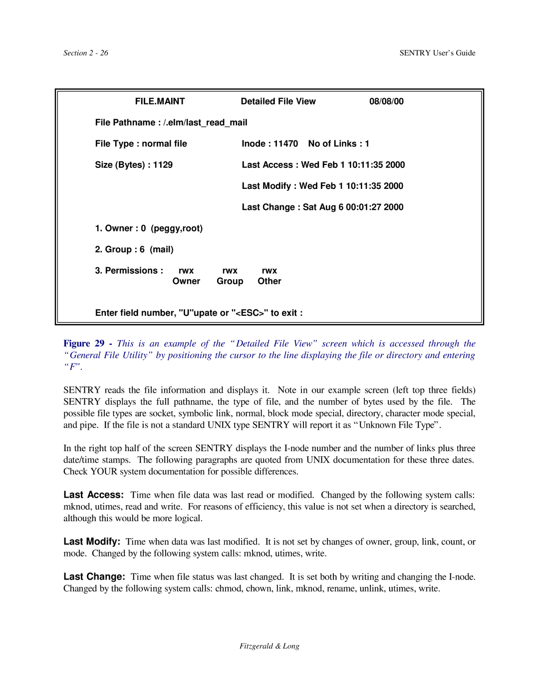 HP Sentry manual File.Maint 