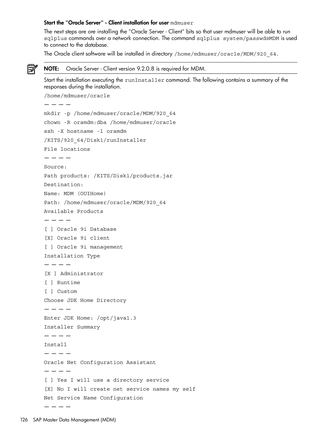 HP Serviceguard Extension for SAP (SGeSAP) manual SAP Master Data Management MDM 