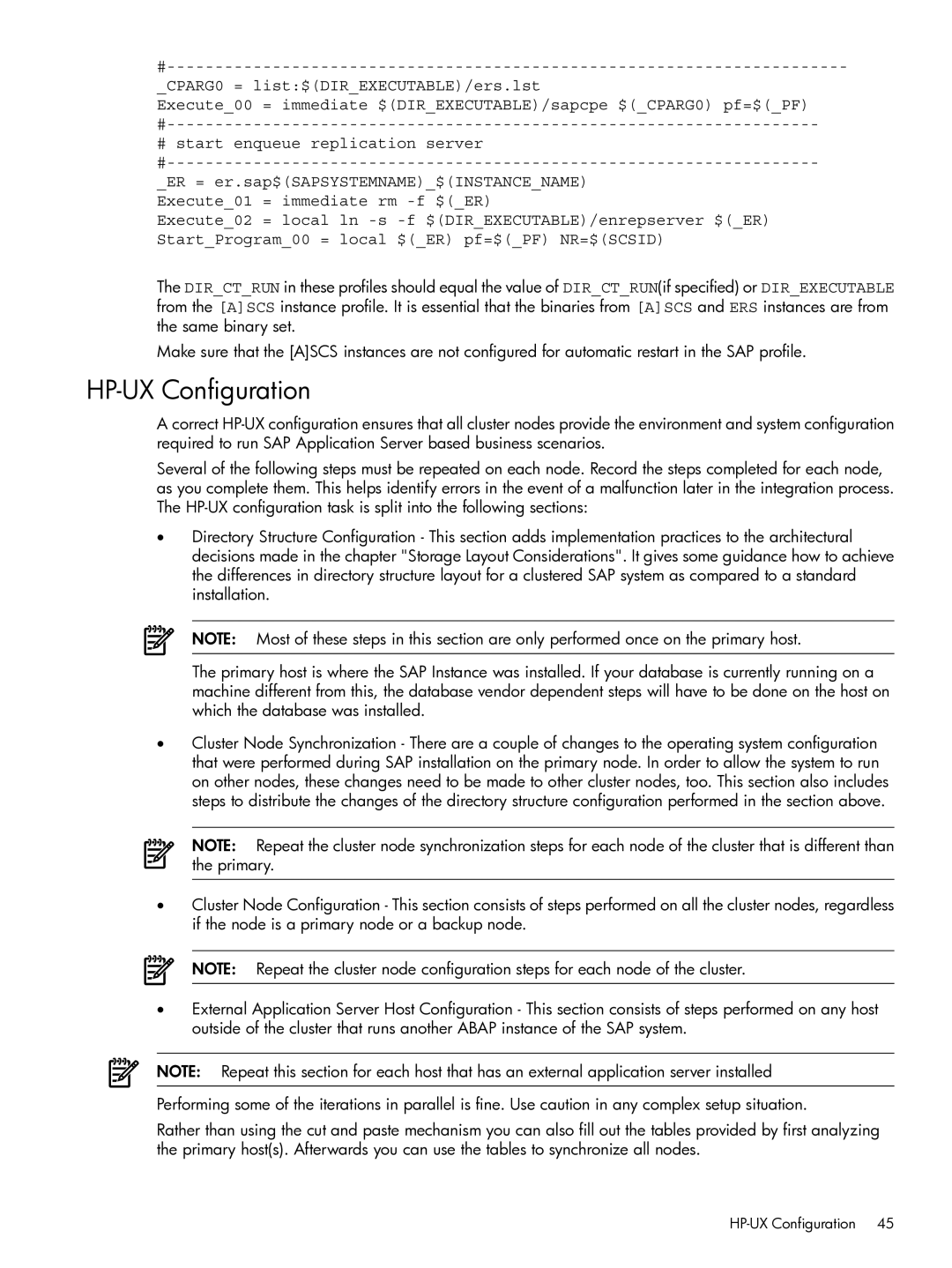 HP Serviceguard Extension for SAP (SGeSAP) manual HP-UX Configuration 