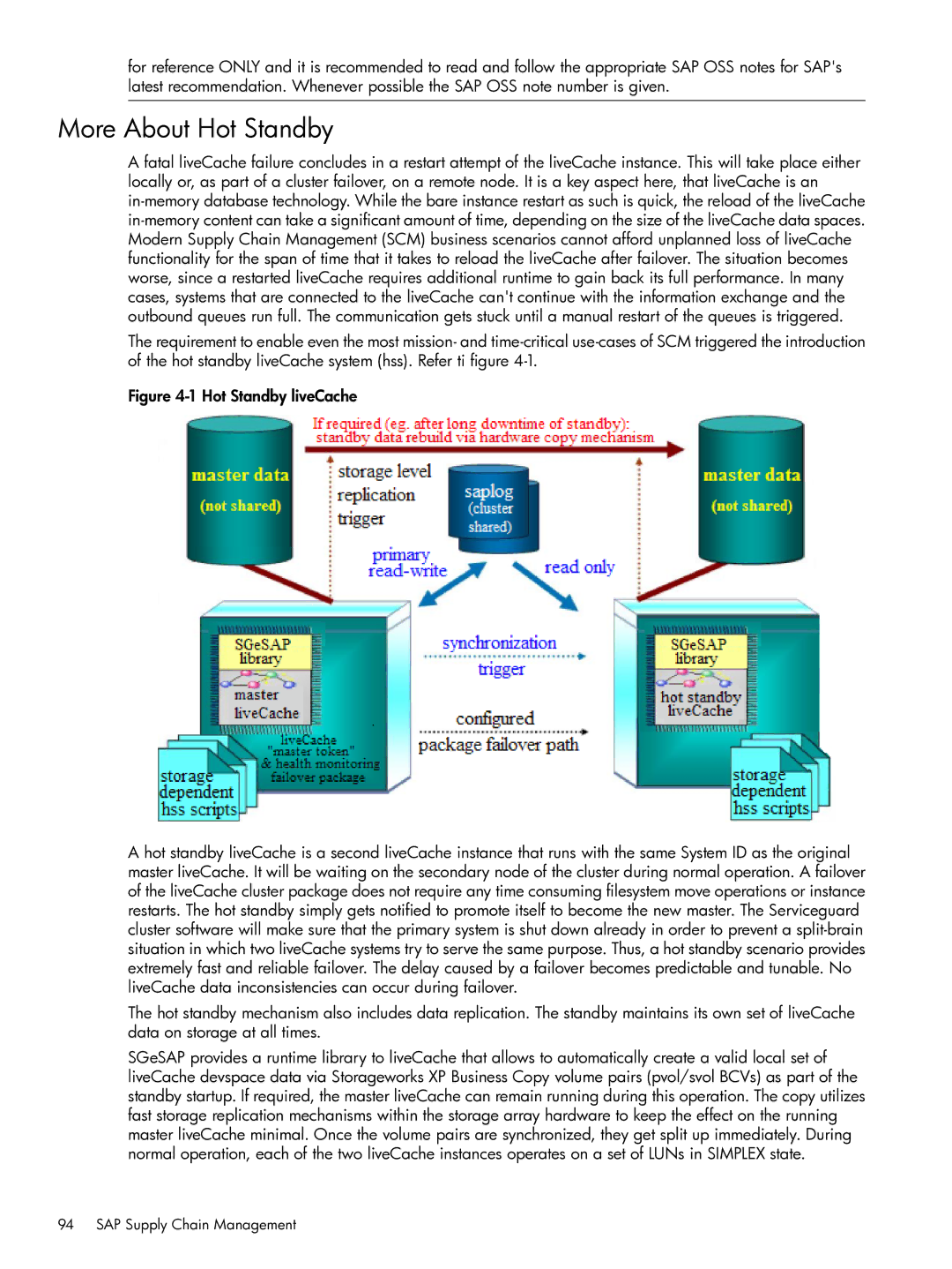 HP Serviceguard Extension for SAP (SGeSAP) manual More About Hot Standby 