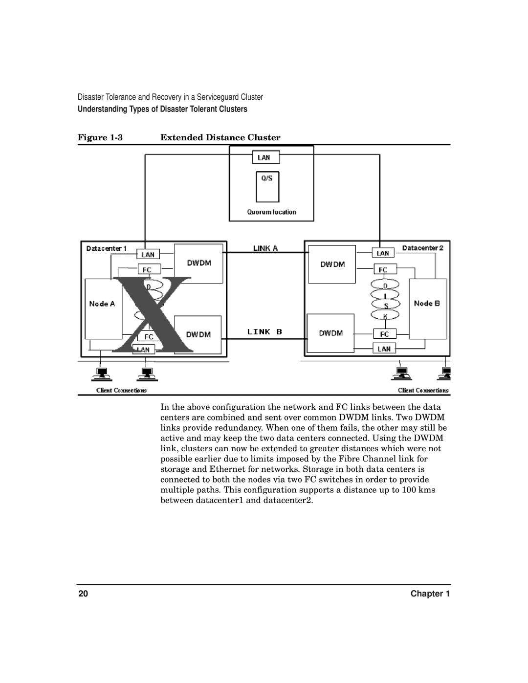 HP serviceguard t2808-90006 manual Extended Distance Cluster 