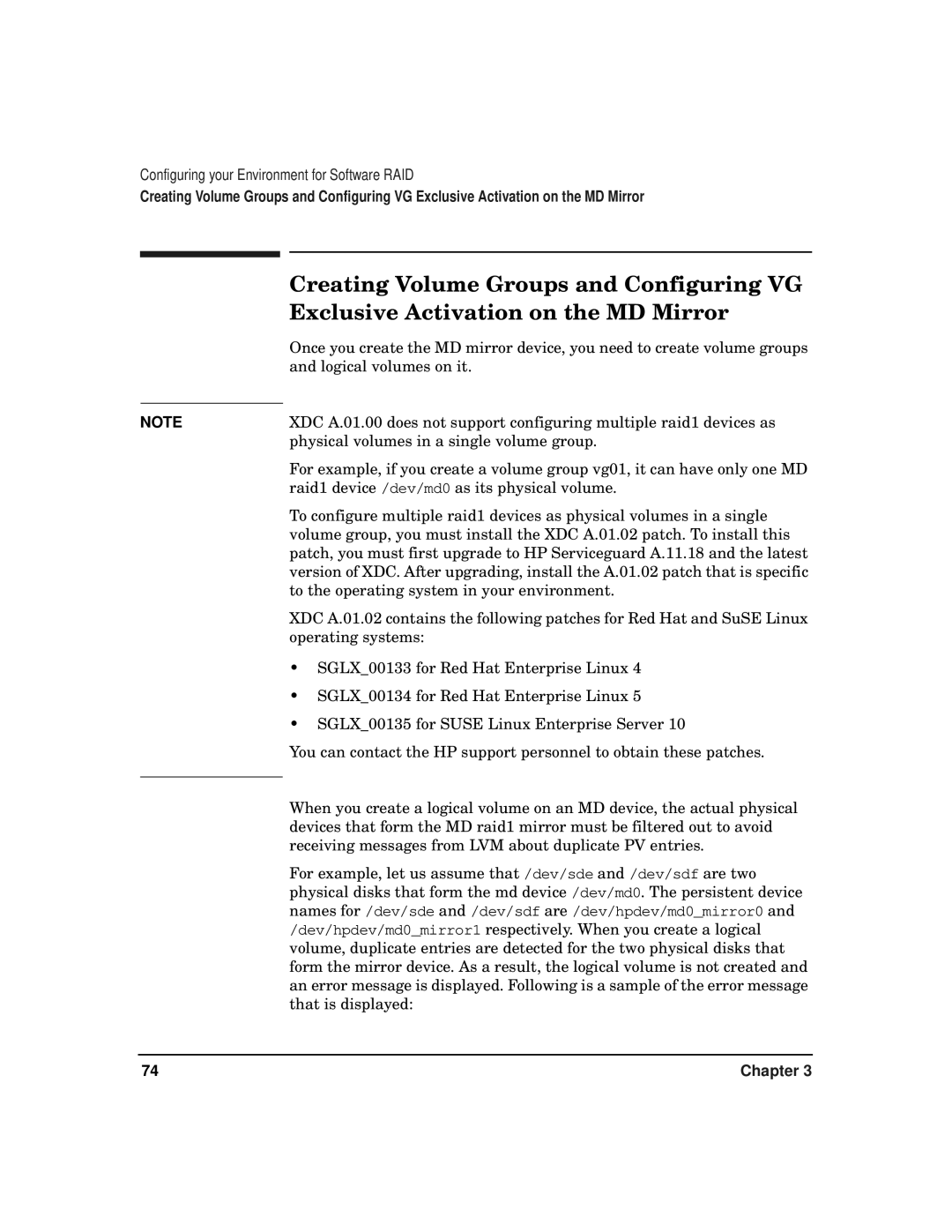 HP serviceguard t2808-90006 manual Chapter 