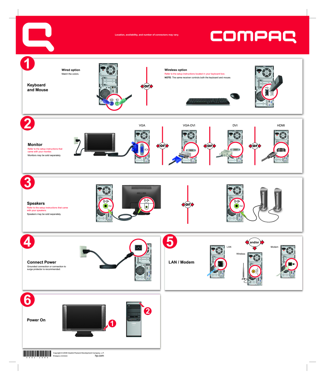 HP SG3746IL, SG3315IL, SG3711IL manual 