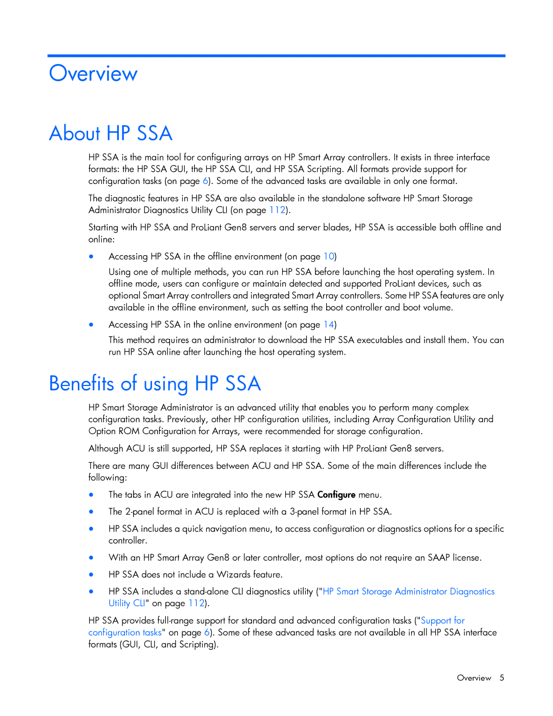 HP Smart Storage Adstrator manual About HP SSA, Benefits of using HP SSA 