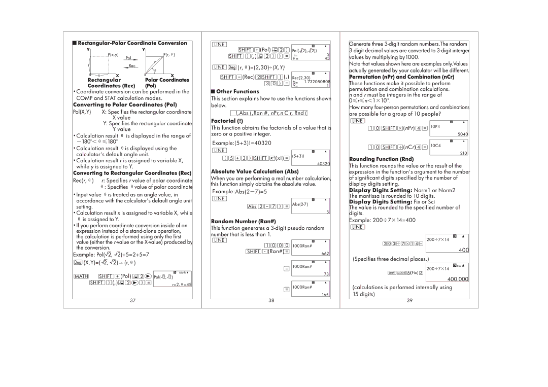 HP SmartCalc 300s manual 