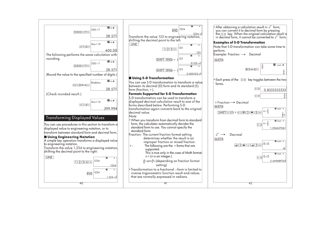 HP SmartCalc 300s manual 