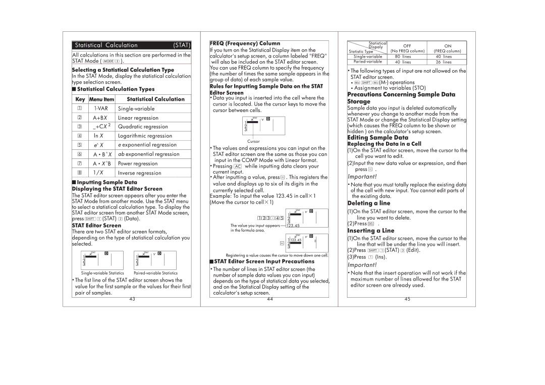 HP SmartCalc 300s manual 