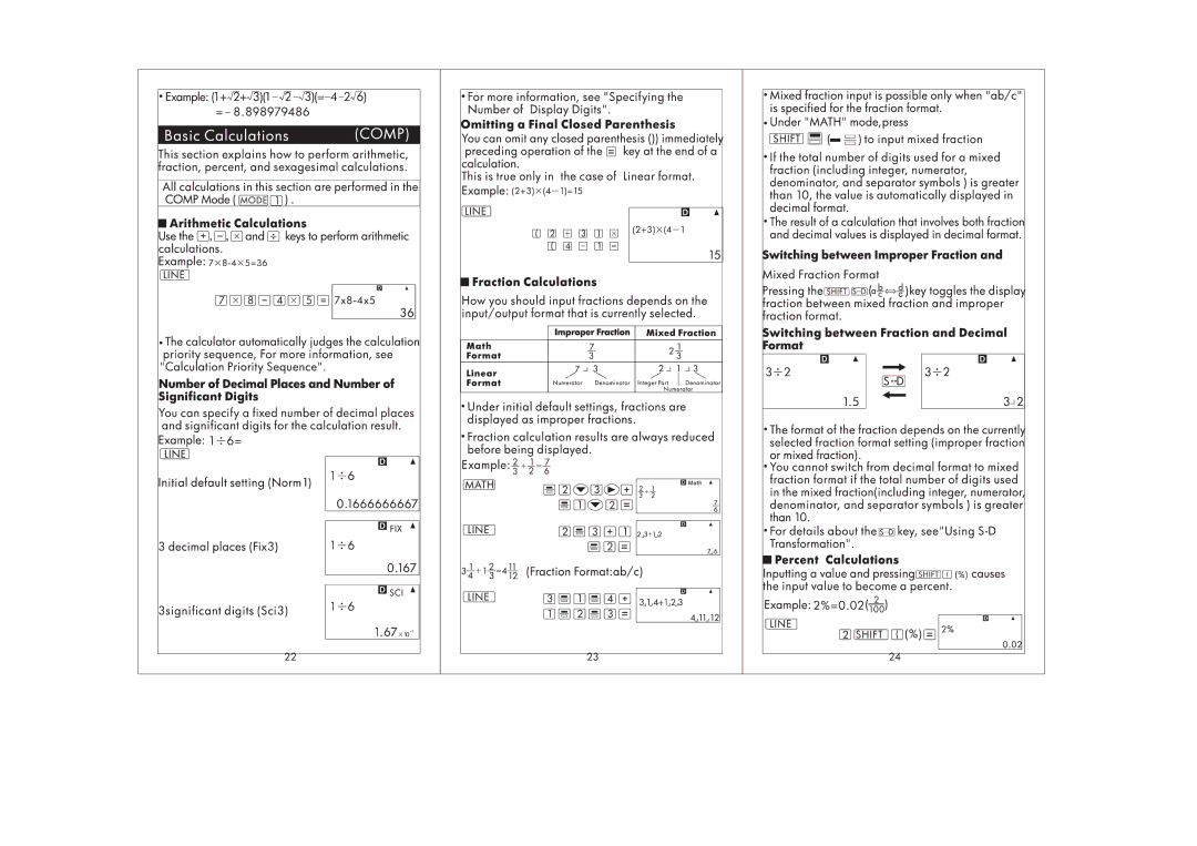 HP SmartCalc 300s manual 