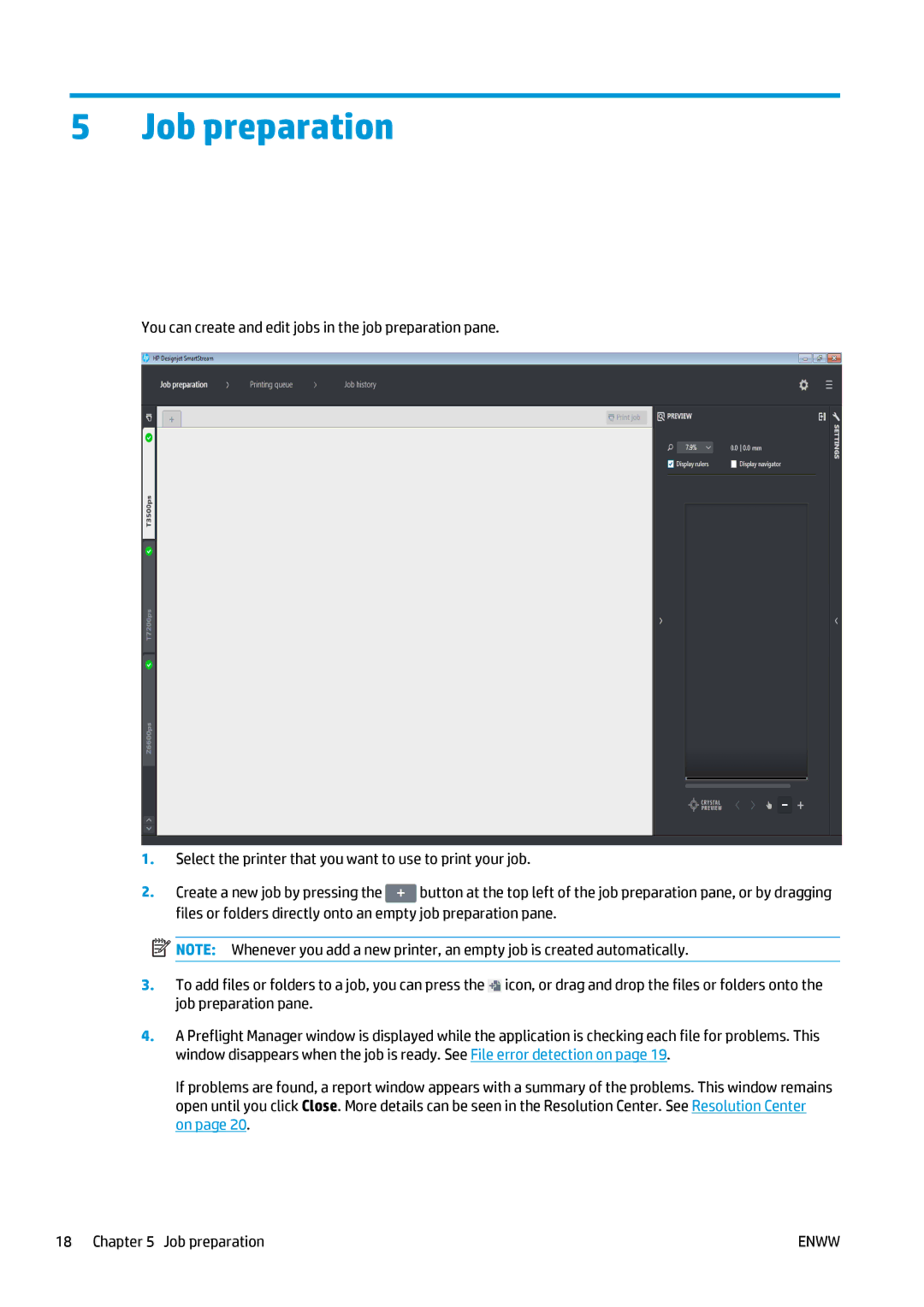 HP SmartStream Designer, Prepress Software manual Job preparation 