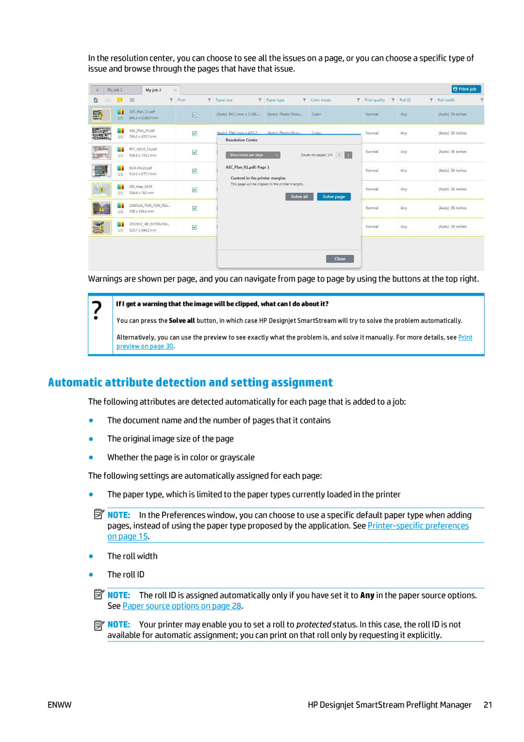 HP Prepress Software, SmartStream Designer manual Automatic attribute detection and setting assignment 