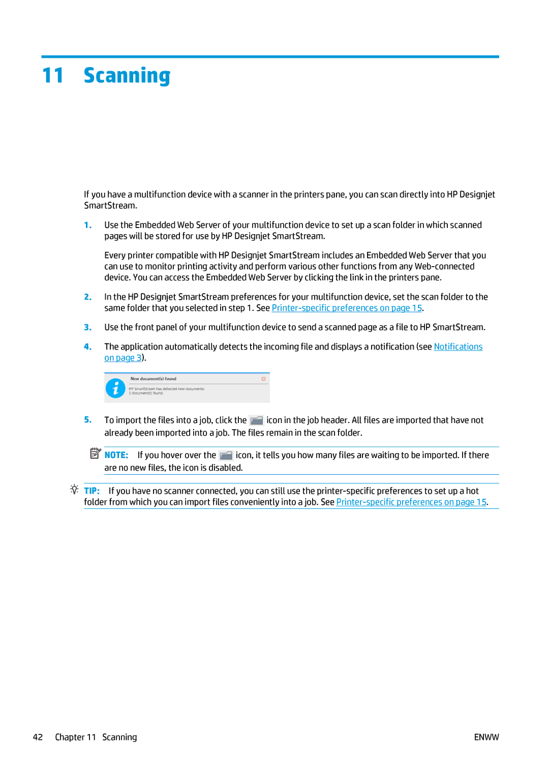 HP SmartStream Designer, Prepress Software manual Scanning 