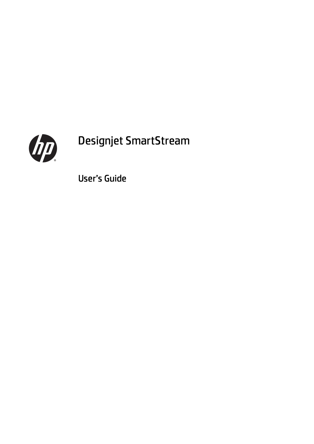 HP SmartStream Software for s manual Designjet SmartStream, User’s Guide 