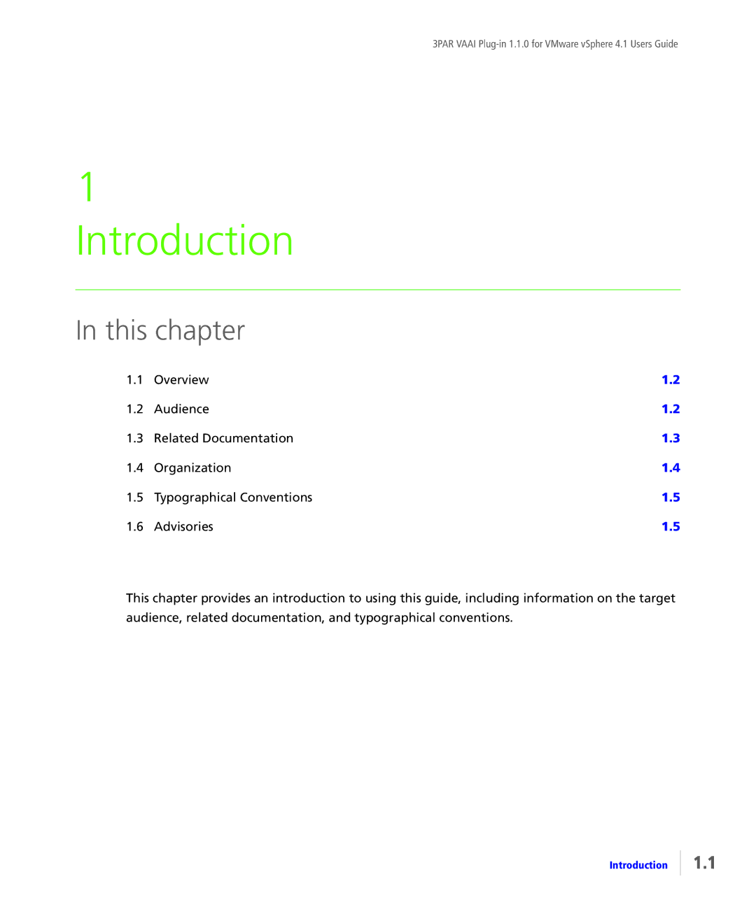 HP Solutions for vSphere Software E-Media Kit manual Introduction, This chapter 