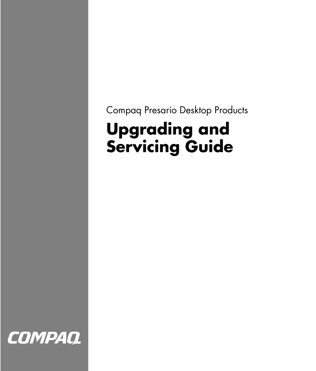 HP SR1105IL, SR1110IL, SR1103WM, SR1090NX, SR1102BD, SR1080AN, SR1070AP, SR1060AP, SR1070AN manual Upgrading and Servicing Guide 